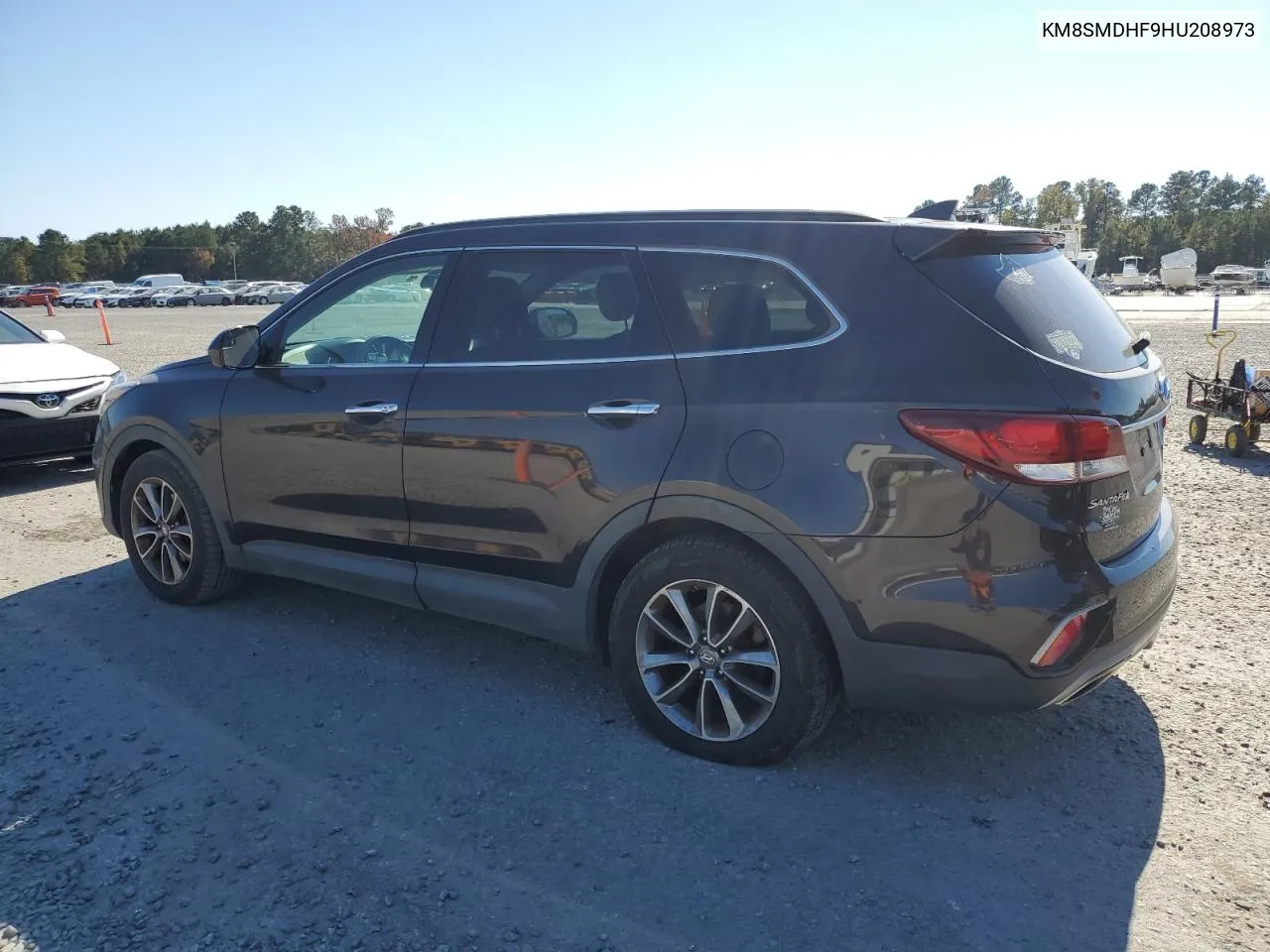 2017 Hyundai Santa Fe Se VIN: KM8SMDHF9HU208973 Lot: 77886494