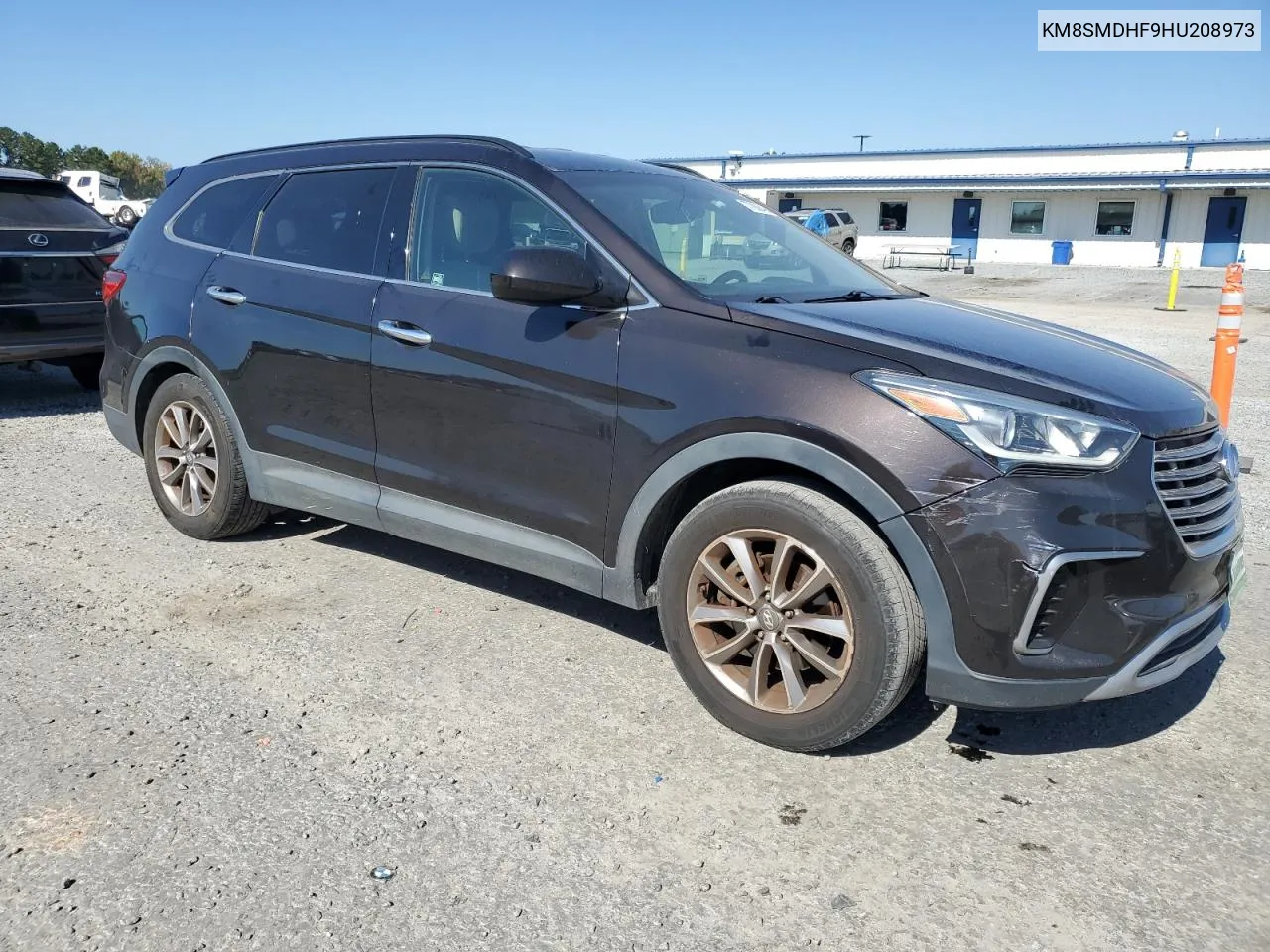 2017 Hyundai Santa Fe Se VIN: KM8SMDHF9HU208973 Lot: 77886494