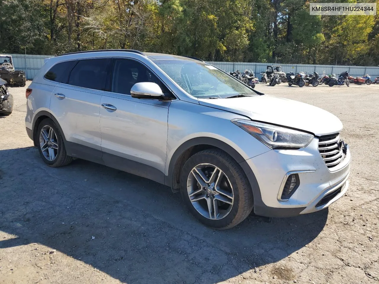 2017 Hyundai Santa Fe Se Ultimate VIN: KM8SR4HF1HU224344 Lot: 77978654