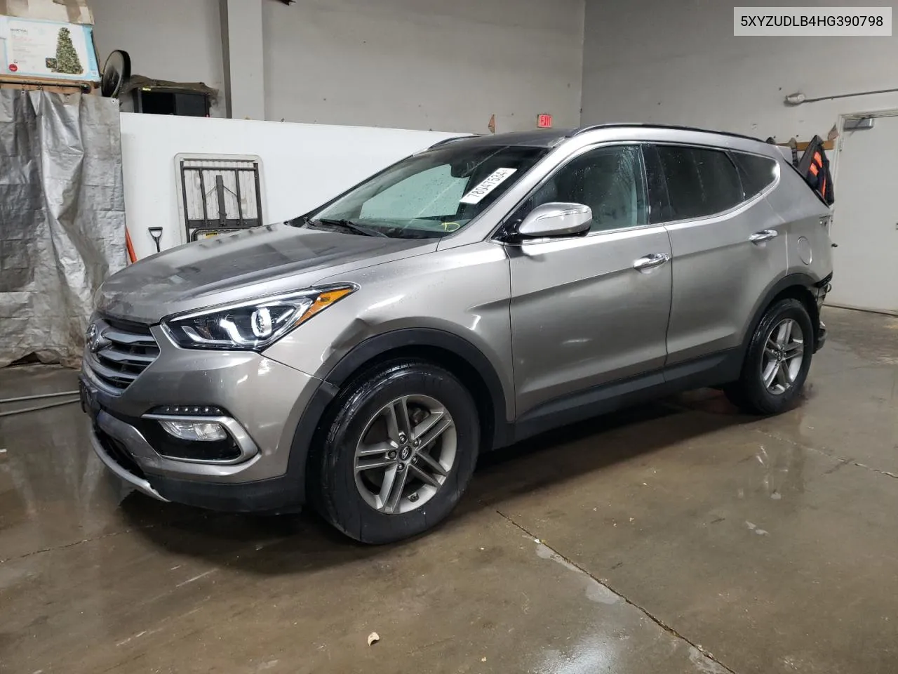 2017 Hyundai Santa Fe Sport VIN: 5XYZUDLB4HG390798 Lot: 78047534