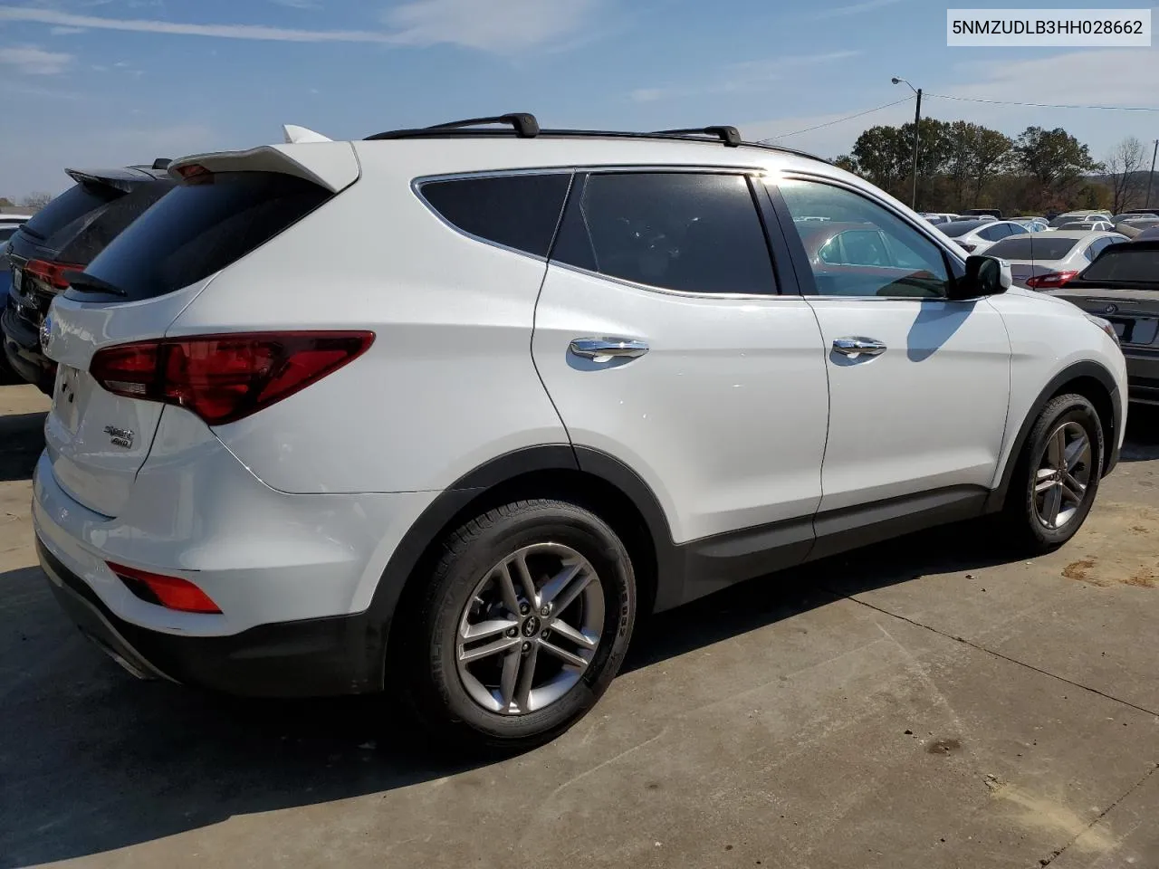 2017 Hyundai Santa Fe Sport VIN: 5NMZUDLB3HH028662 Lot: 78062734