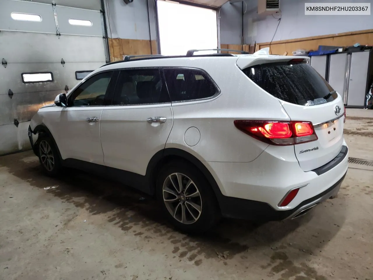 2017 Hyundai Santa Fe Se VIN: KM8SNDHF2HU203367 Lot: 78125914