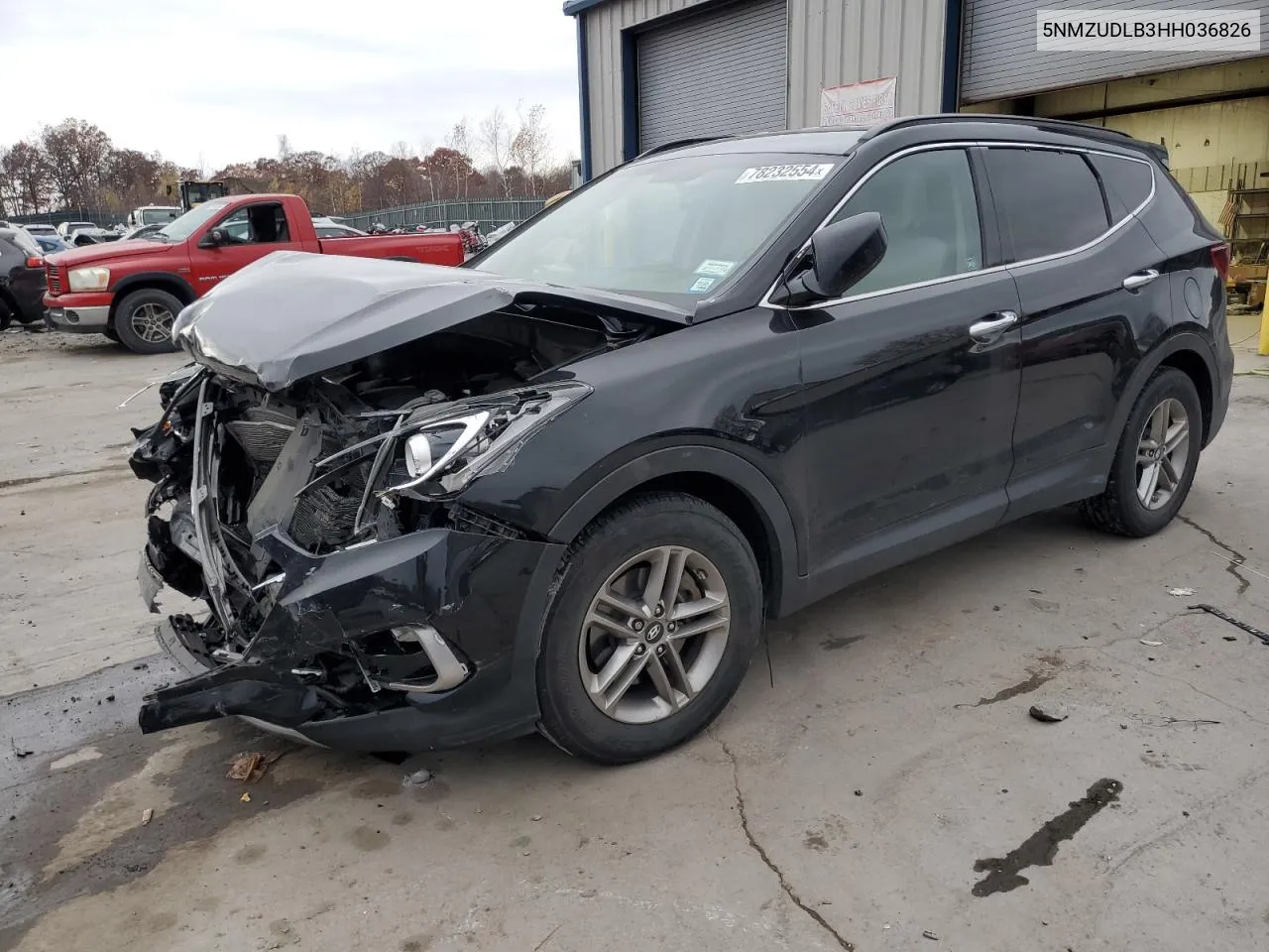 5NMZUDLB3HH036826 2017 Hyundai Santa Fe Sport