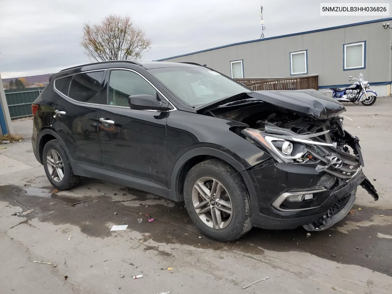 5NMZUDLB3HH036826 2017 Hyundai Santa Fe Sport