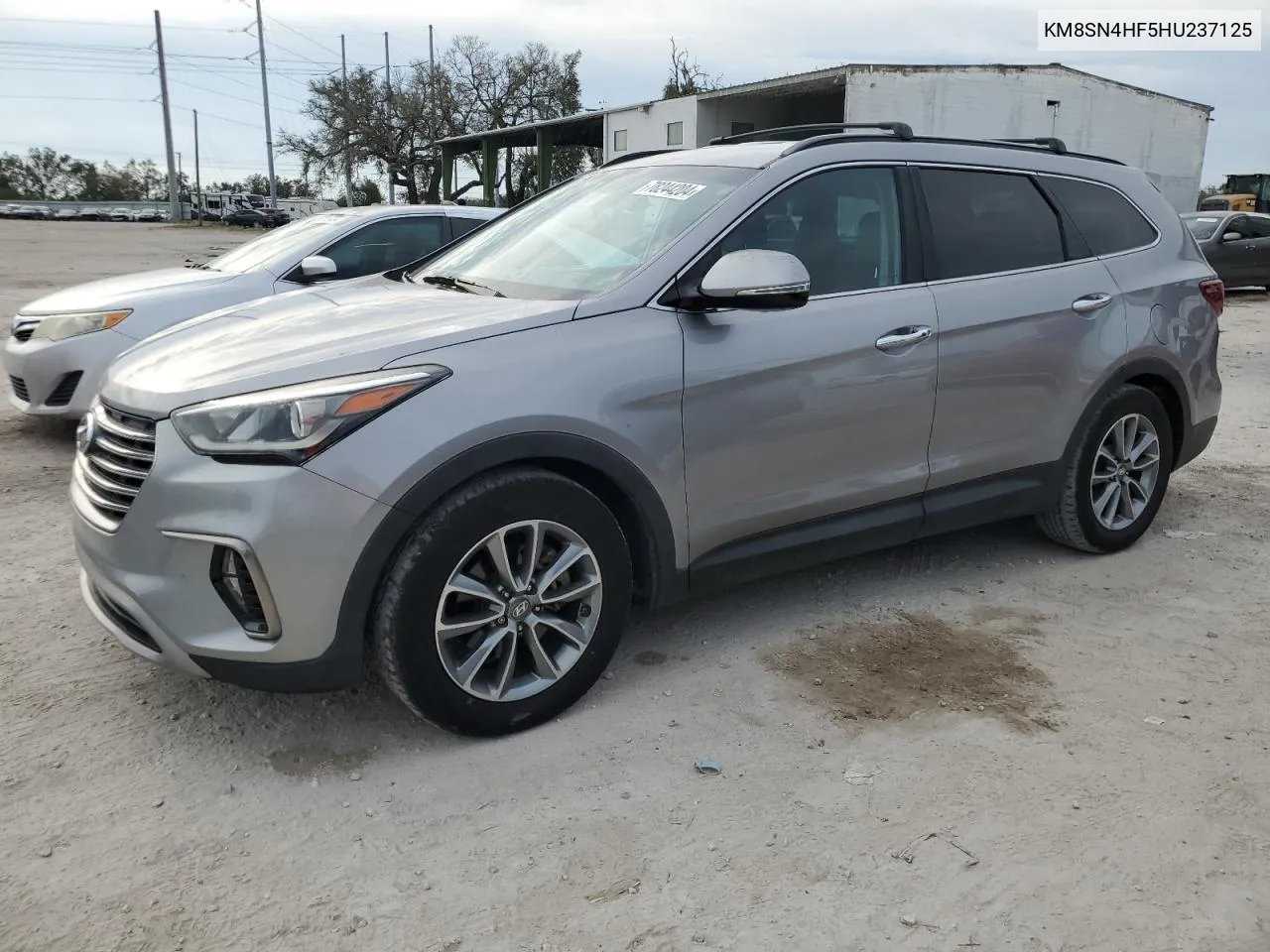 2017 Hyundai Santa Fe Se VIN: KM8SN4HF5HU237125 Lot: 78244204