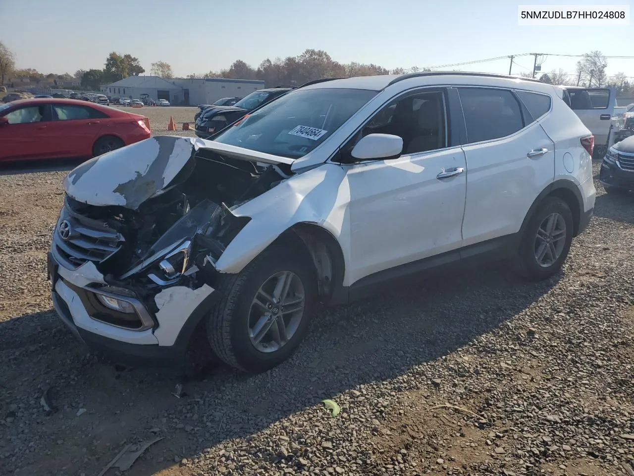 2017 Hyundai Santa Fe Sport VIN: 5NMZUDLB7HH024808 Lot: 78404664