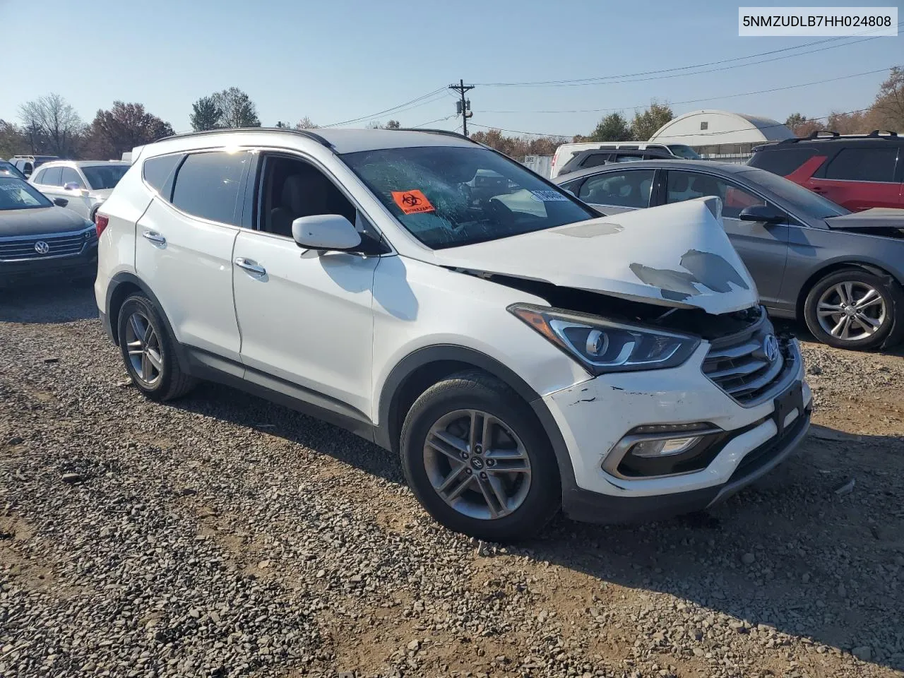 2017 Hyundai Santa Fe Sport VIN: 5NMZUDLB7HH024808 Lot: 78404664