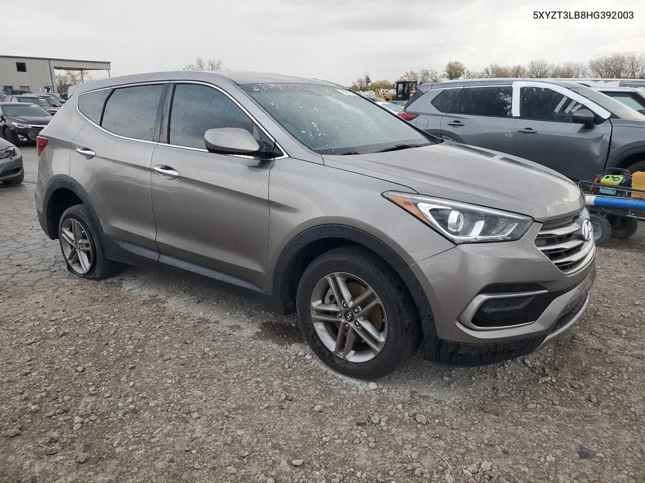 2017 Hyundai Santa Fe Sport VIN: 5XYZT3LB8HG392003 Lot: 78511754