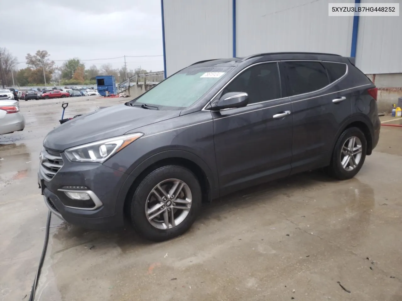 2017 Hyundai Santa Fe Sport VIN: 5XYZU3LB7HG448252 Lot: 78616124