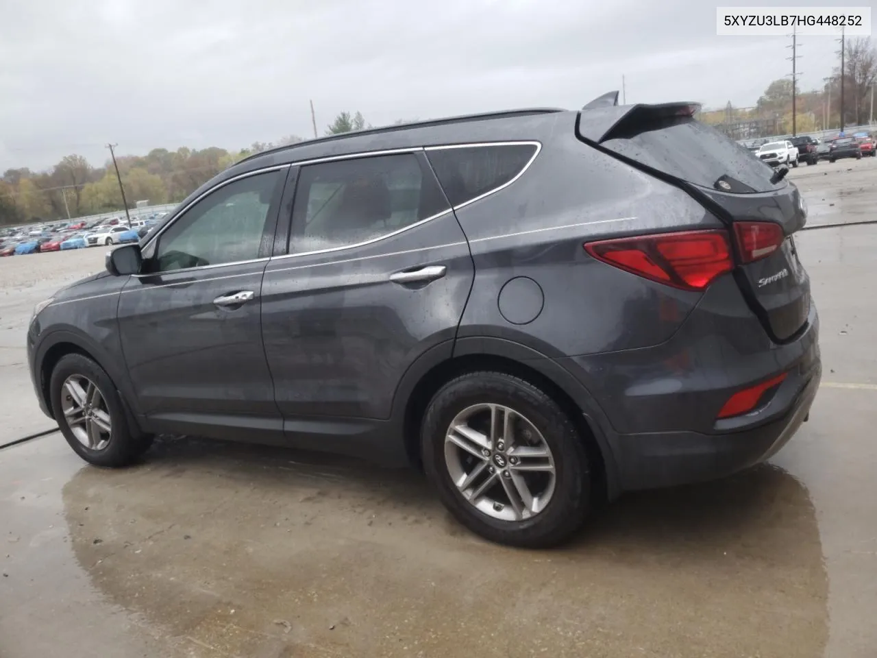 2017 Hyundai Santa Fe Sport VIN: 5XYZU3LB7HG448252 Lot: 78616124