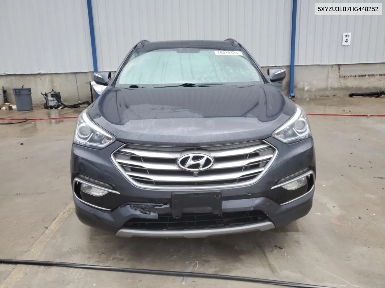 2017 Hyundai Santa Fe Sport VIN: 5XYZU3LB7HG448252 Lot: 78616124