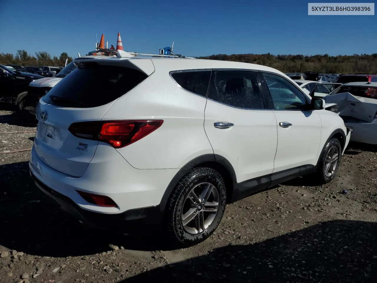 2017 Hyundai Santa Fe Sport VIN: 5XYZT3LB6HG398396 Lot: 78617764