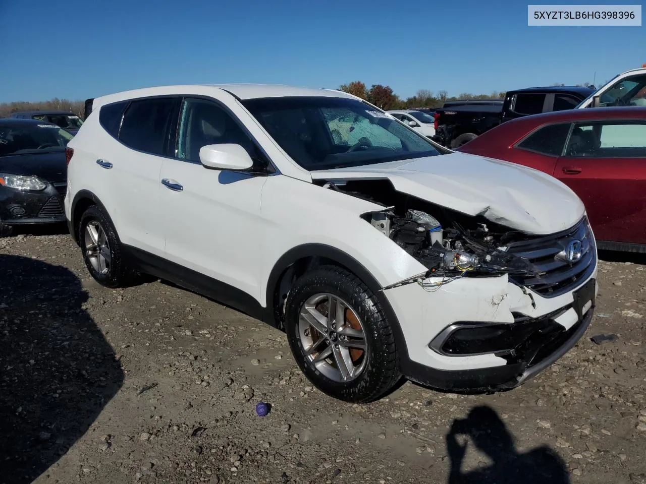 2017 Hyundai Santa Fe Sport VIN: 5XYZT3LB6HG398396 Lot: 78617764