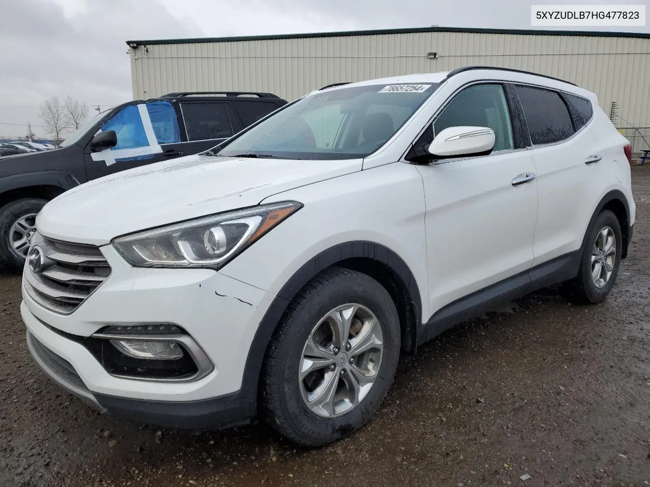 2017 Hyundai Santa Fe Sport VIN: 5XYZUDLB7HG477823 Lot: 78657254