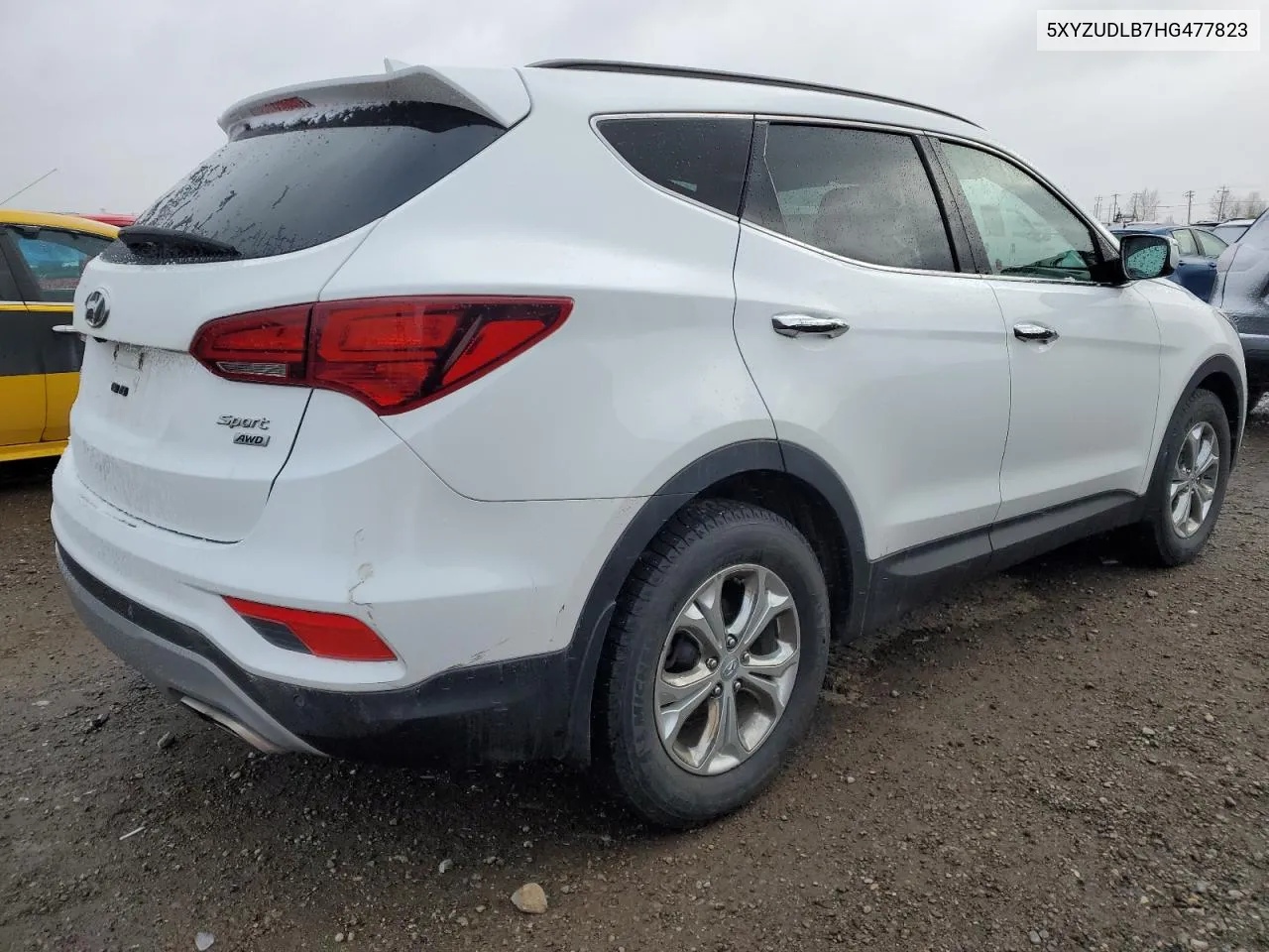 2017 Hyundai Santa Fe Sport VIN: 5XYZUDLB7HG477823 Lot: 78657254