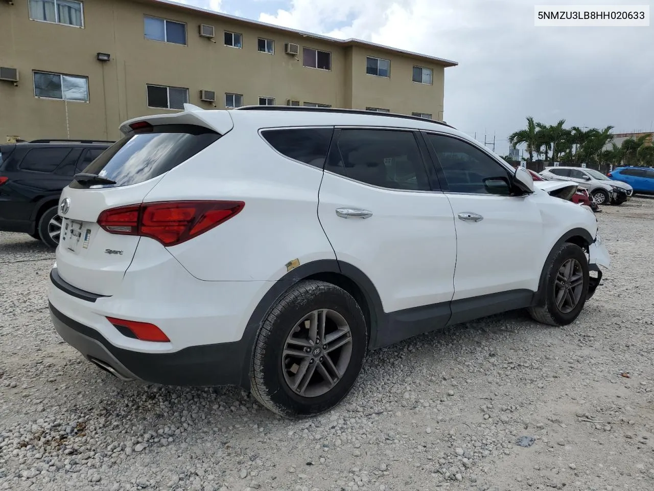 2017 Hyundai Santa Fe Sport VIN: 5NMZU3LB8HH020633 Lot: 78870254