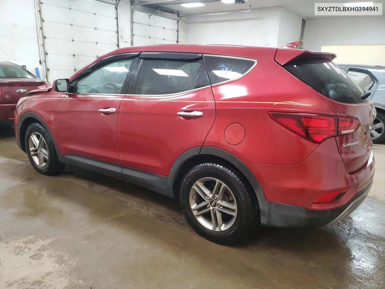 2017 Hyundai Santa Fe Sport VIN: 5XYZTDLBXHG394941 Lot: 78887154