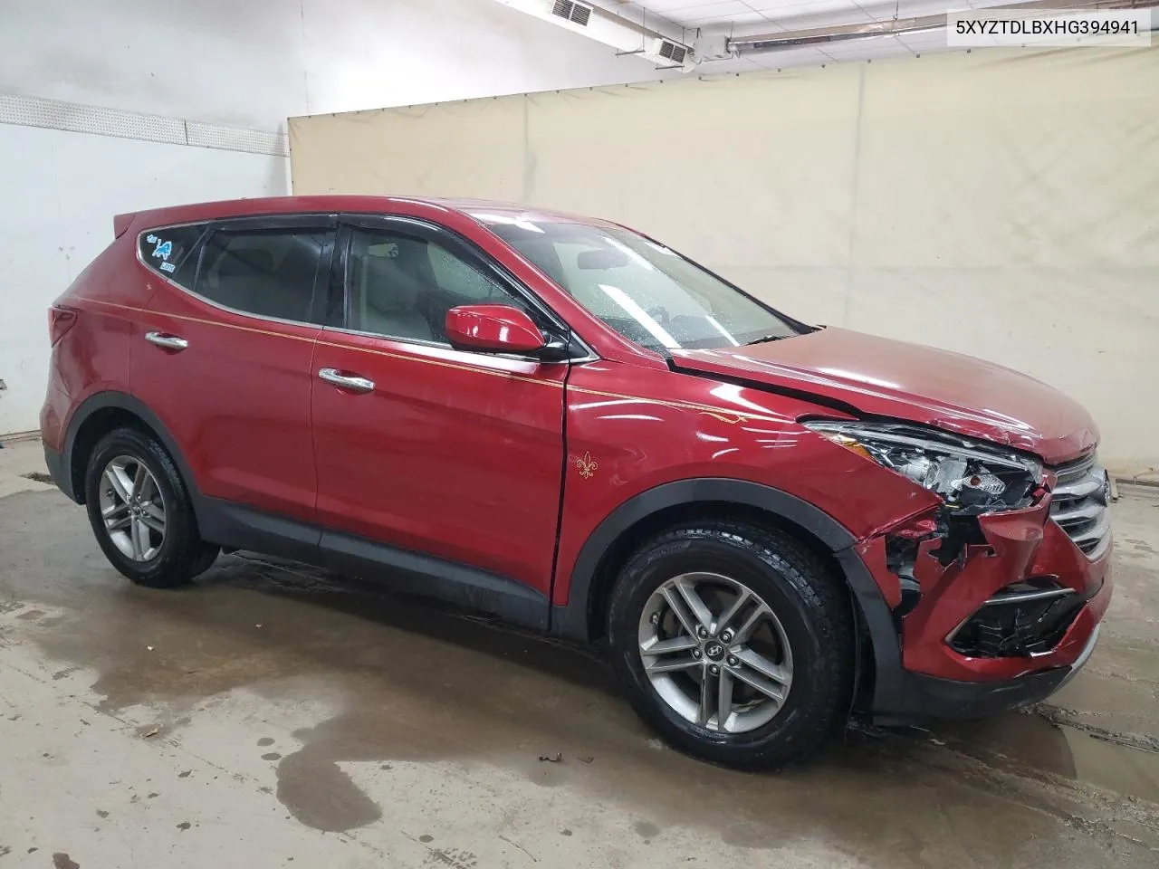 2017 Hyundai Santa Fe Sport VIN: 5XYZTDLBXHG394941 Lot: 78887154