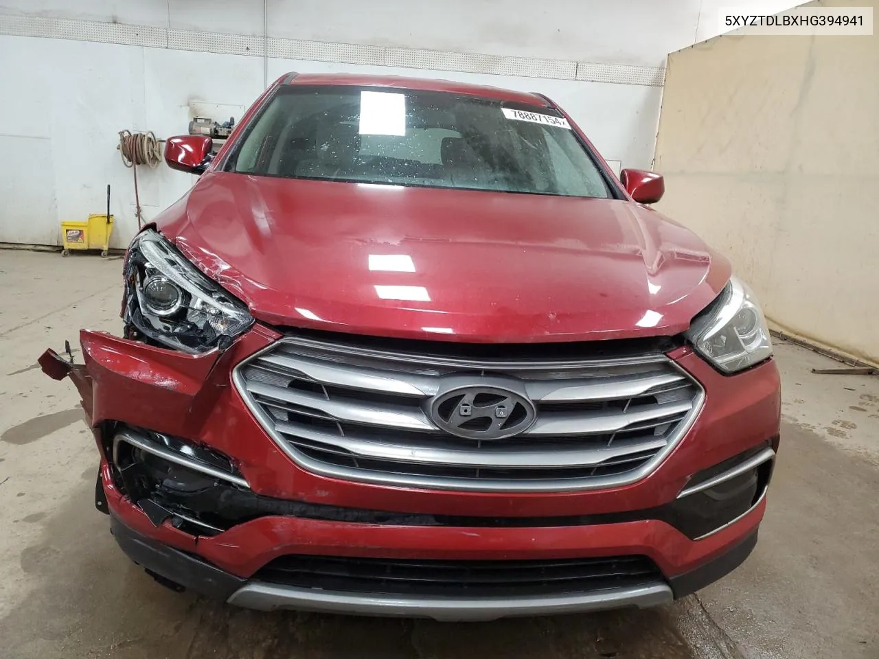 2017 Hyundai Santa Fe Sport VIN: 5XYZTDLBXHG394941 Lot: 78887154