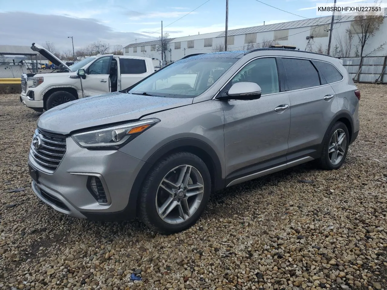 2017 Hyundai Santa Fe Se Ultimate VIN: KM8SRDHFXHU227551 Lot: 78903054