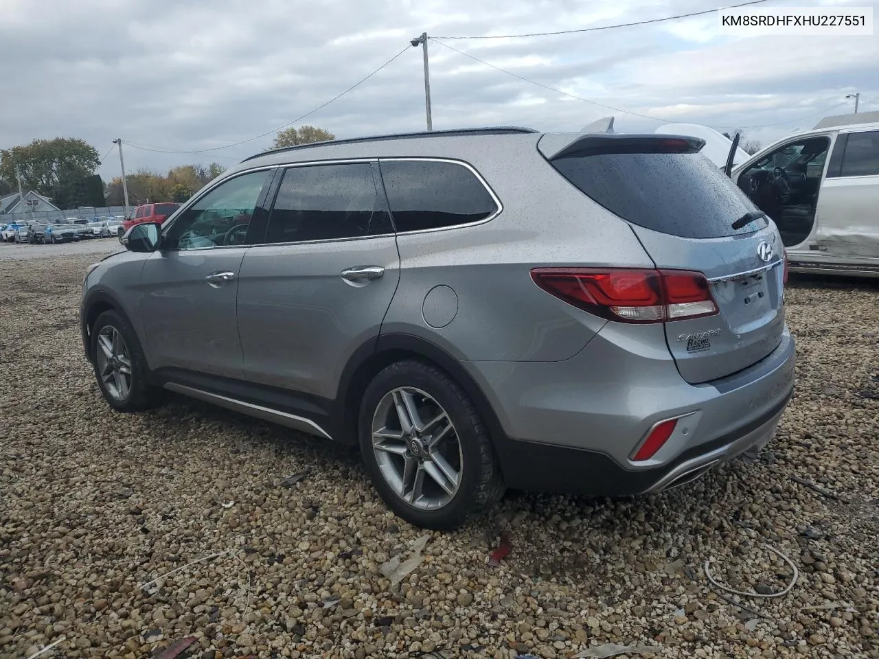 2017 Hyundai Santa Fe Se Ultimate VIN: KM8SRDHFXHU227551 Lot: 78903054