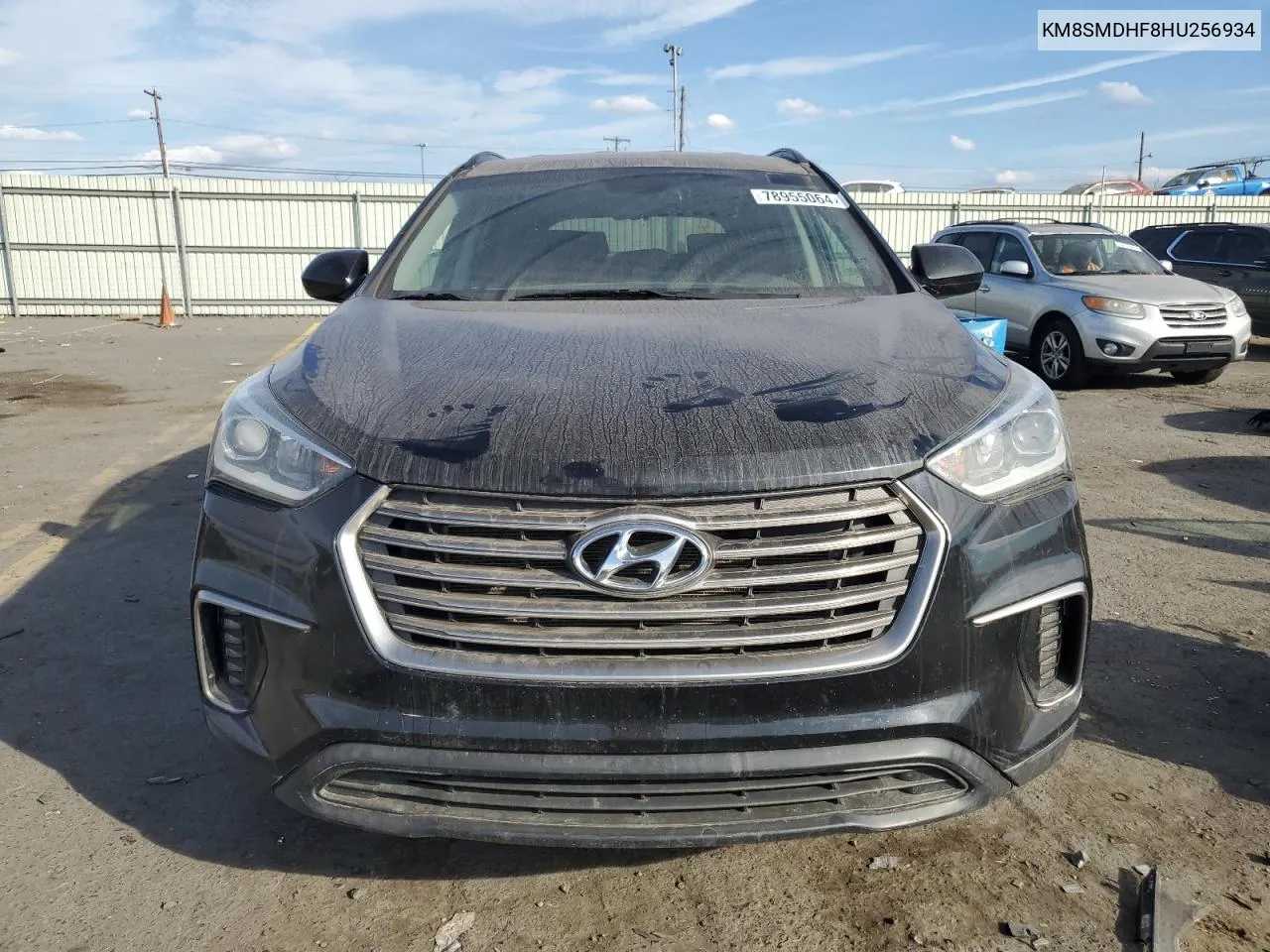 2017 Hyundai Santa Fe Se VIN: KM8SMDHF8HU256934 Lot: 78955064