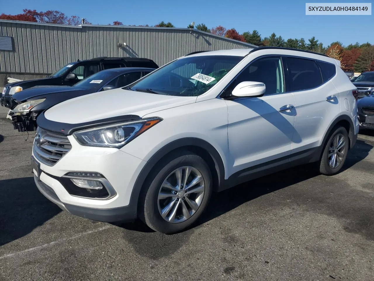 2017 Hyundai Santa Fe Sport VIN: 5XYZUDLA0HG484149 Lot: 79064814