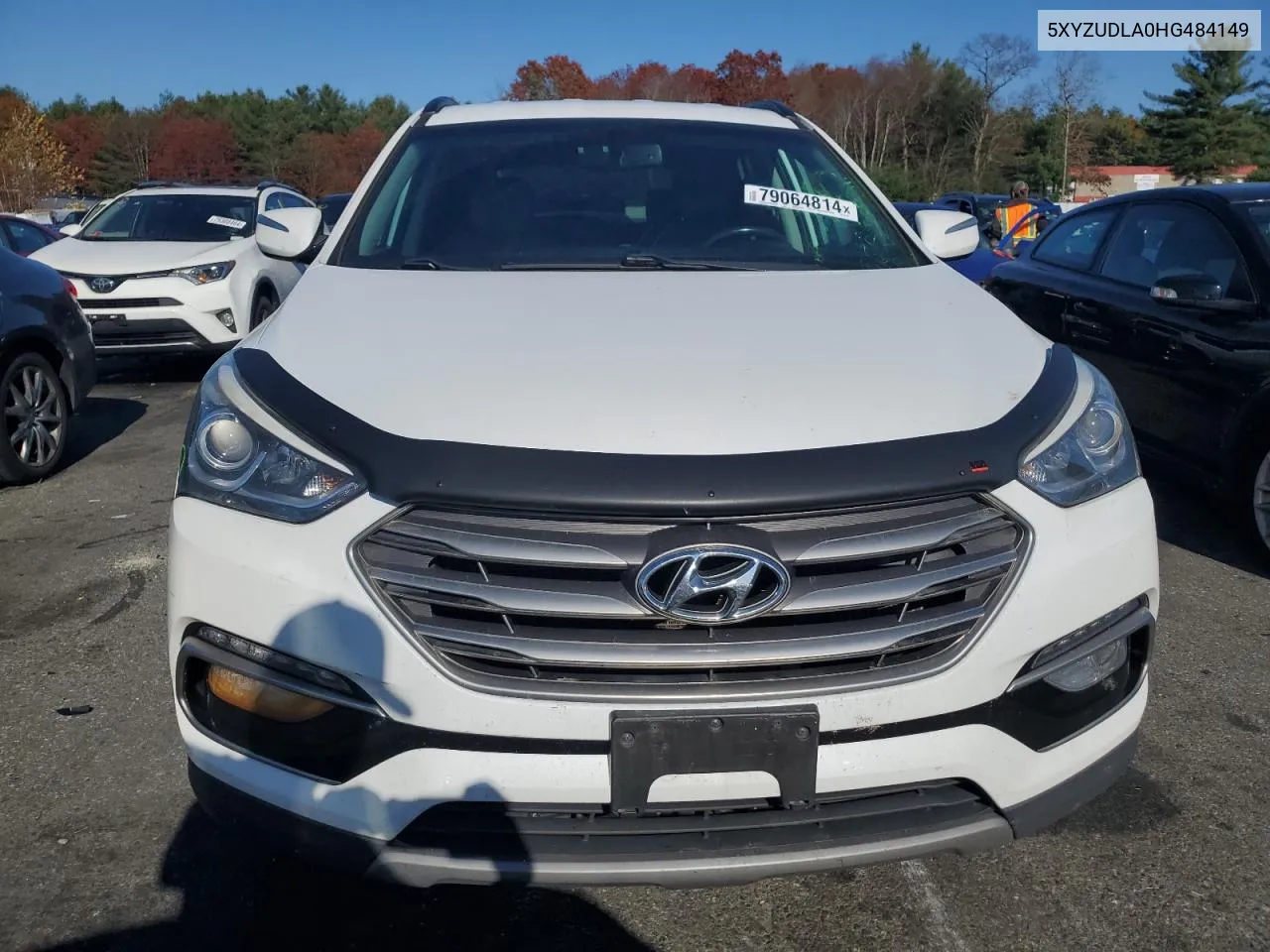 2017 Hyundai Santa Fe Sport VIN: 5XYZUDLA0HG484149 Lot: 79064814