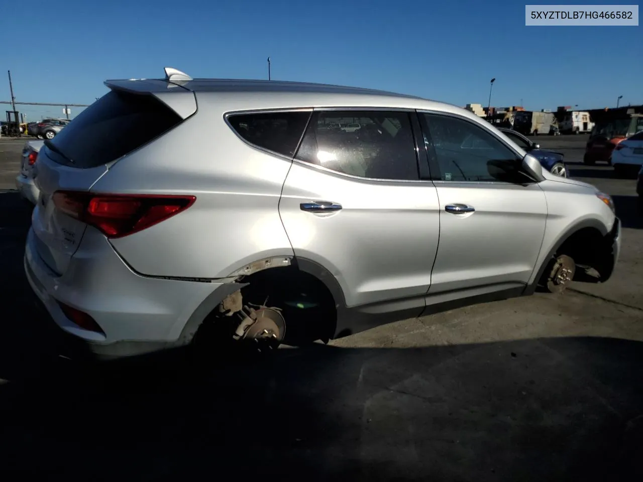 2017 Hyundai Santa Fe Sport VIN: 5XYZTDLB7HG466582 Lot: 79206794