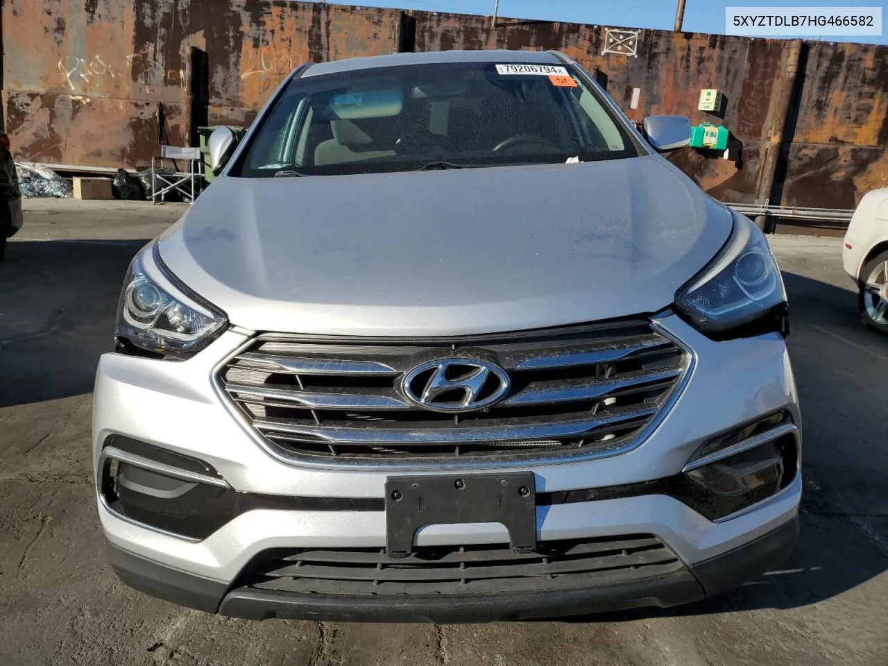 2017 Hyundai Santa Fe Sport VIN: 5XYZTDLB7HG466582 Lot: 79206794