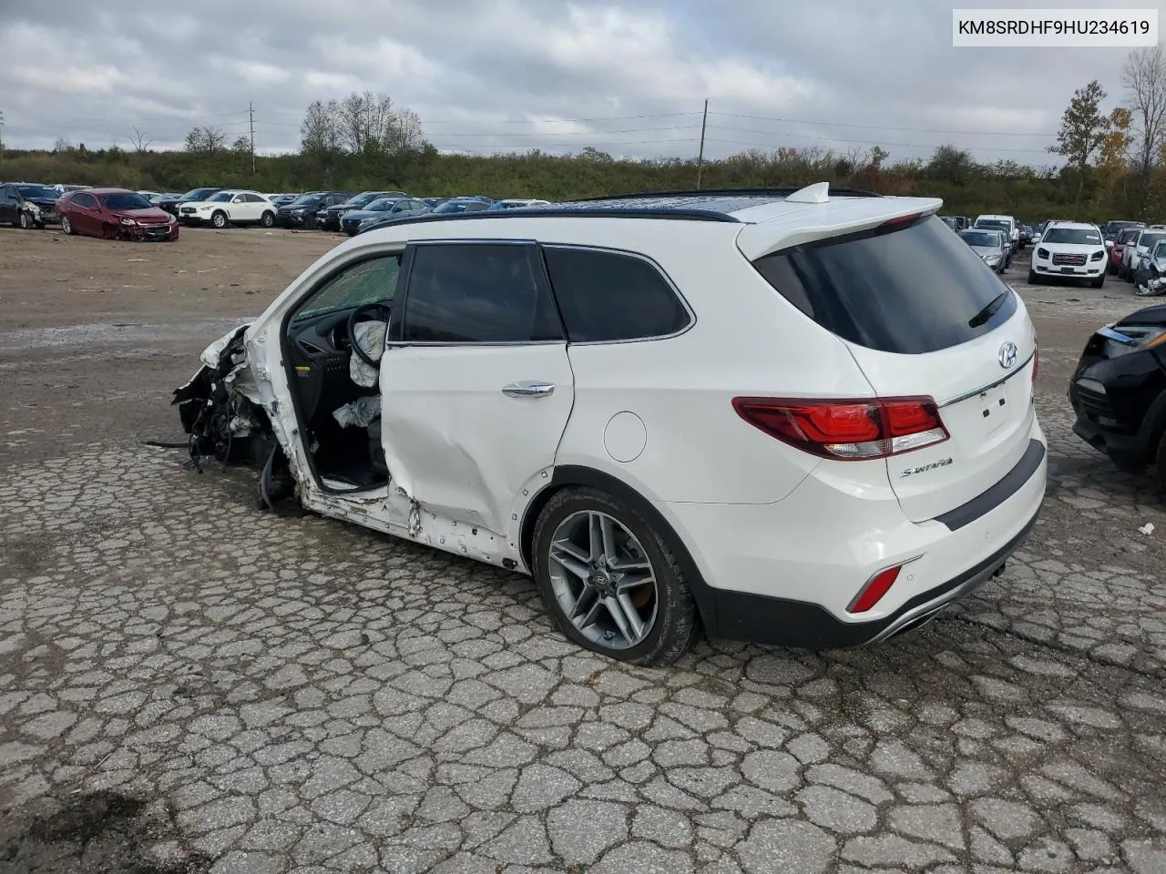 2017 Hyundai Santa Fe Se Ultimate VIN: KM8SRDHF9HU234619 Lot: 79245634