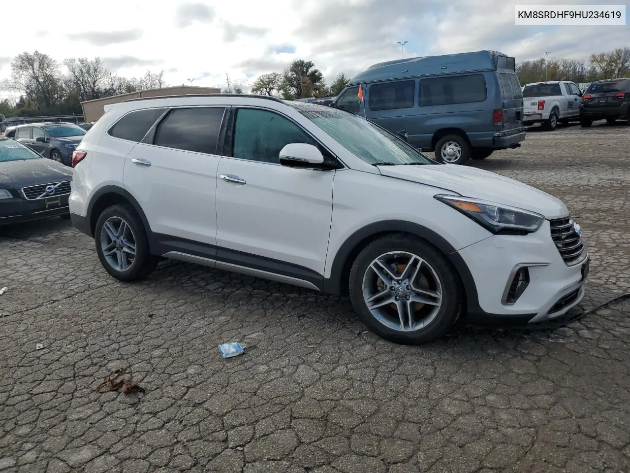 2017 Hyundai Santa Fe Se Ultimate VIN: KM8SRDHF9HU234619 Lot: 79245634