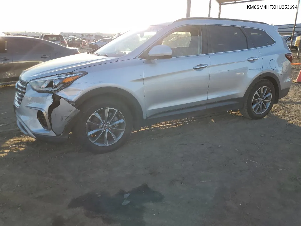 2017 Hyundai Santa Fe Se VIN: KM8SM4HFXHU253694 Lot: 79264104