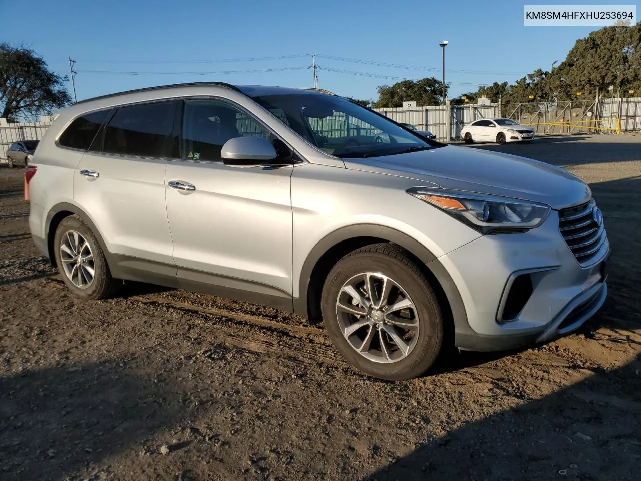 2017 Hyundai Santa Fe Se VIN: KM8SM4HFXHU253694 Lot: 79264104