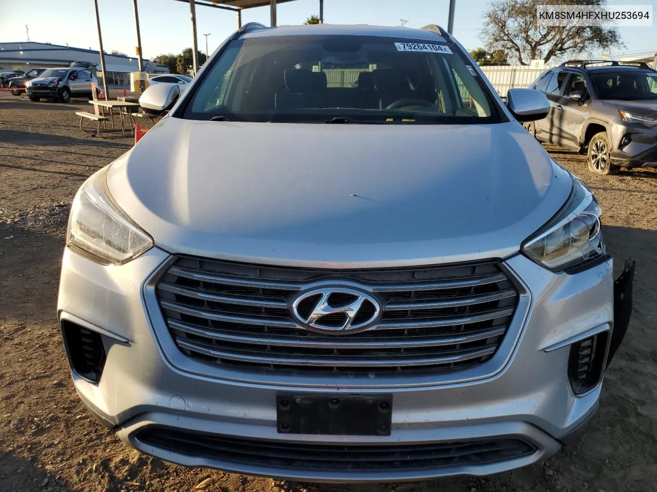 2017 Hyundai Santa Fe Se VIN: KM8SM4HFXHU253694 Lot: 79264104