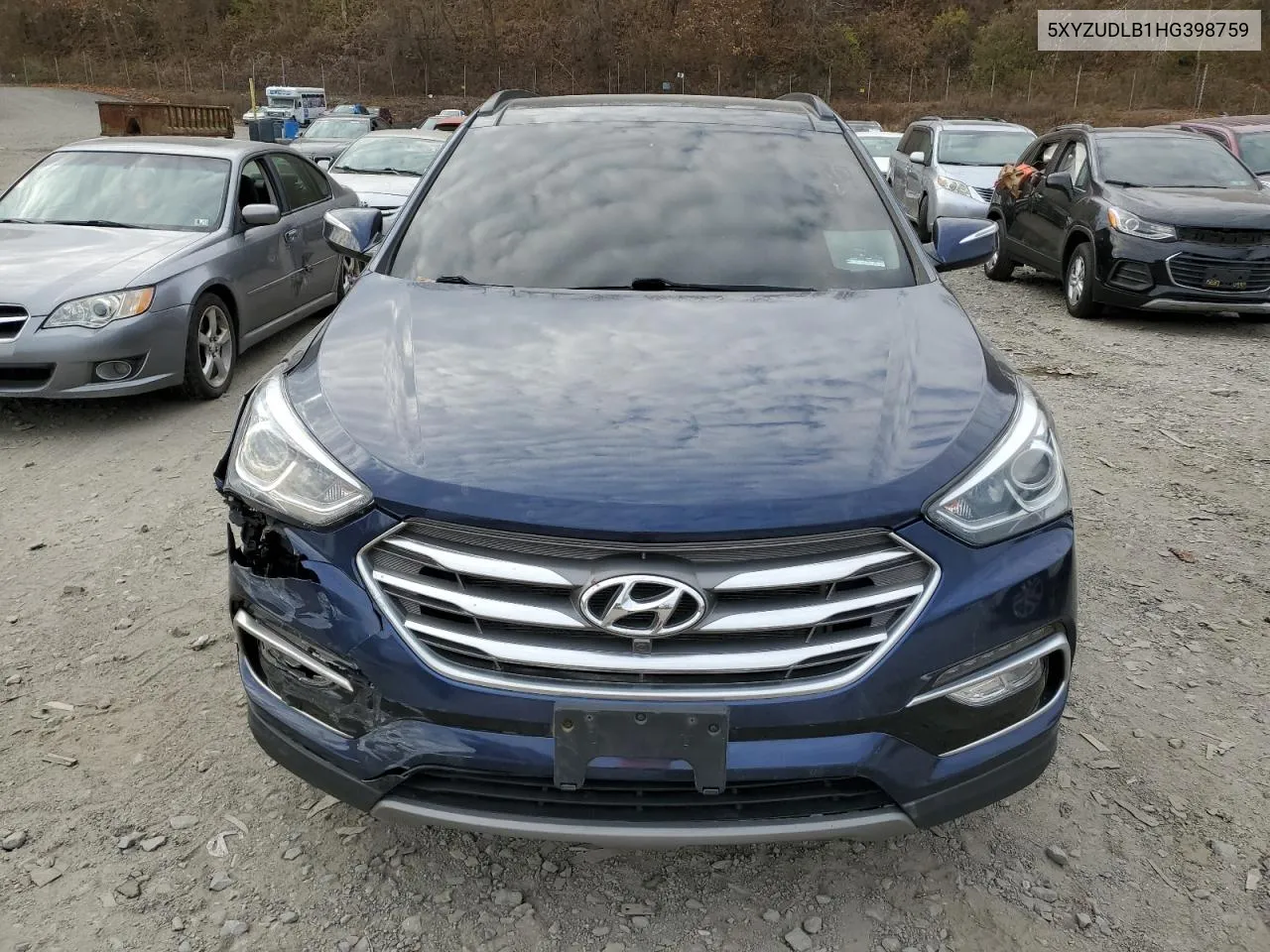 2017 Hyundai Santa Fe Sport VIN: 5XYZUDLB1HG398759 Lot: 79408014