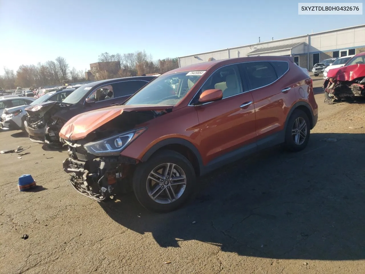 2017 Hyundai Santa Fe Sport VIN: 5XYZTDLB0HG432676 Lot: 79409864