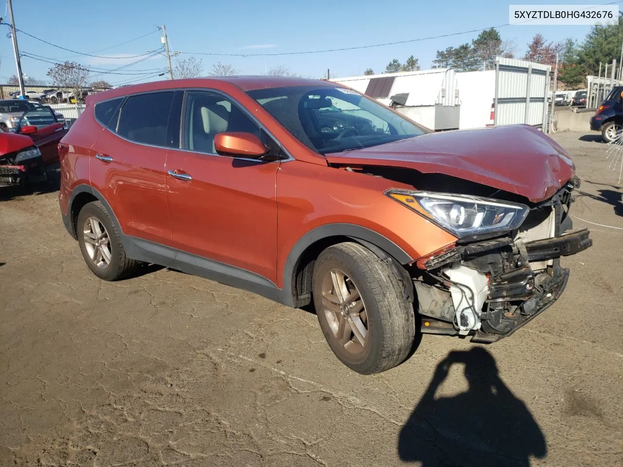 2017 Hyundai Santa Fe Sport VIN: 5XYZTDLB0HG432676 Lot: 79409864