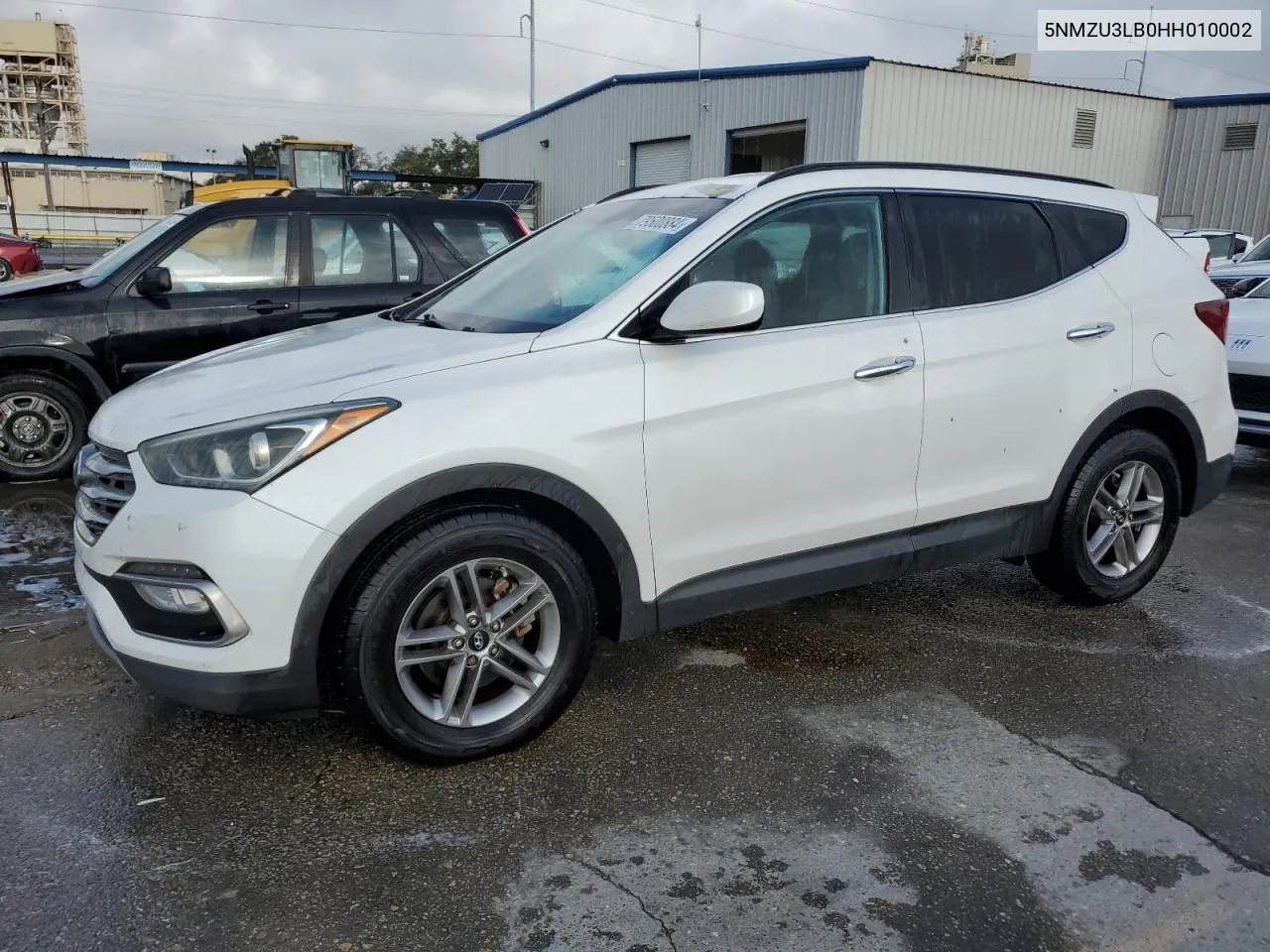 2017 Hyundai Santa Fe Sport VIN: 5NMZU3LB0HH010002 Lot: 79500884