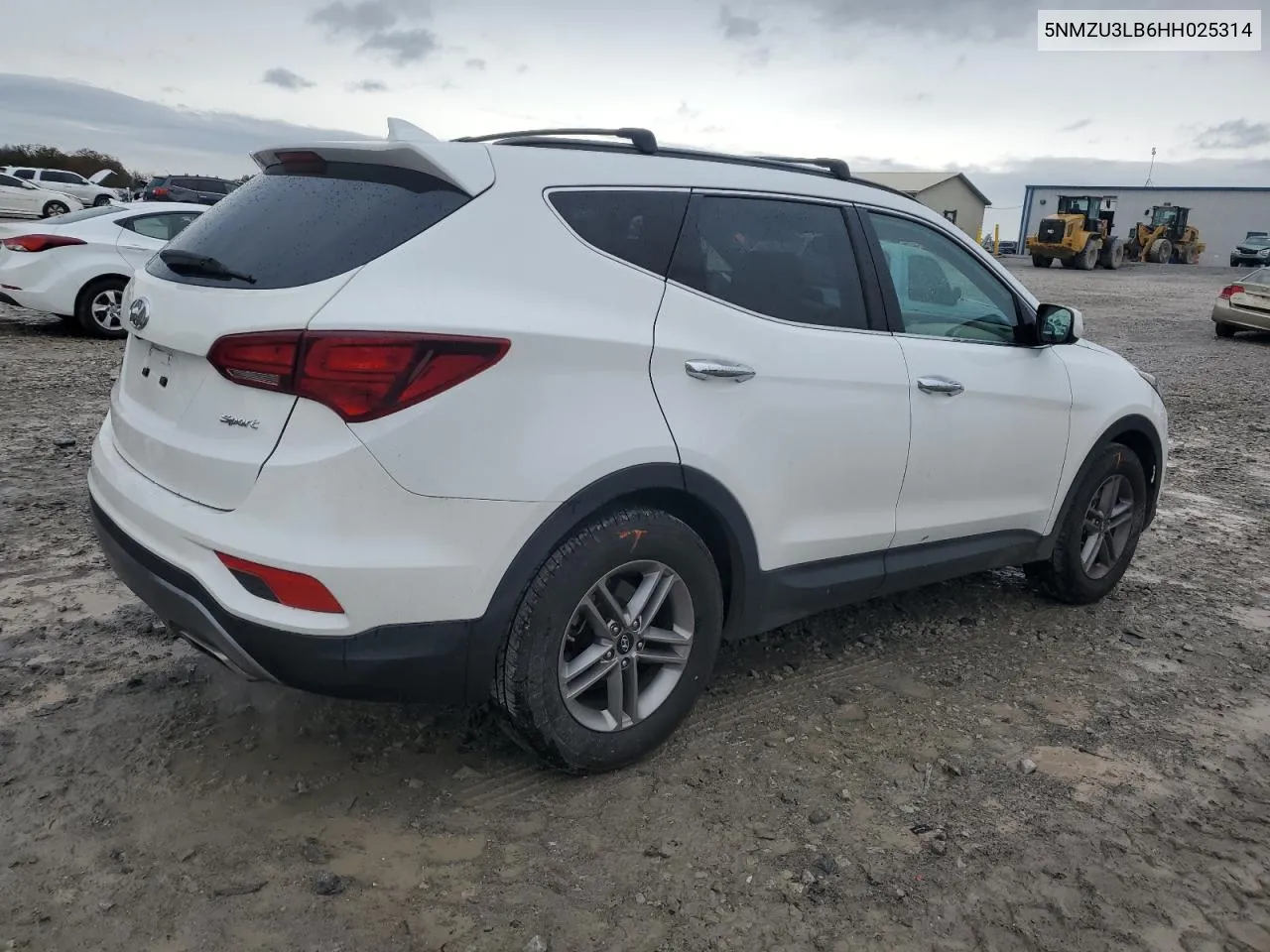 2017 Hyundai Santa Fe Sport VIN: 5NMZU3LB6HH025314 Lot: 79695394