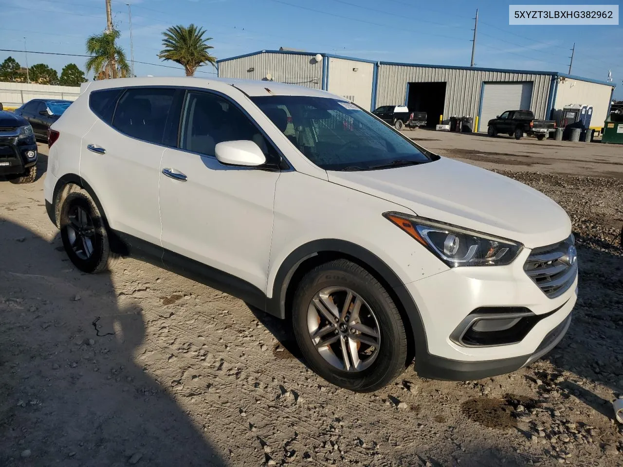 2017 Hyundai Santa Fe Sport VIN: 5XYZT3LBXHG382962 Lot: 79709314