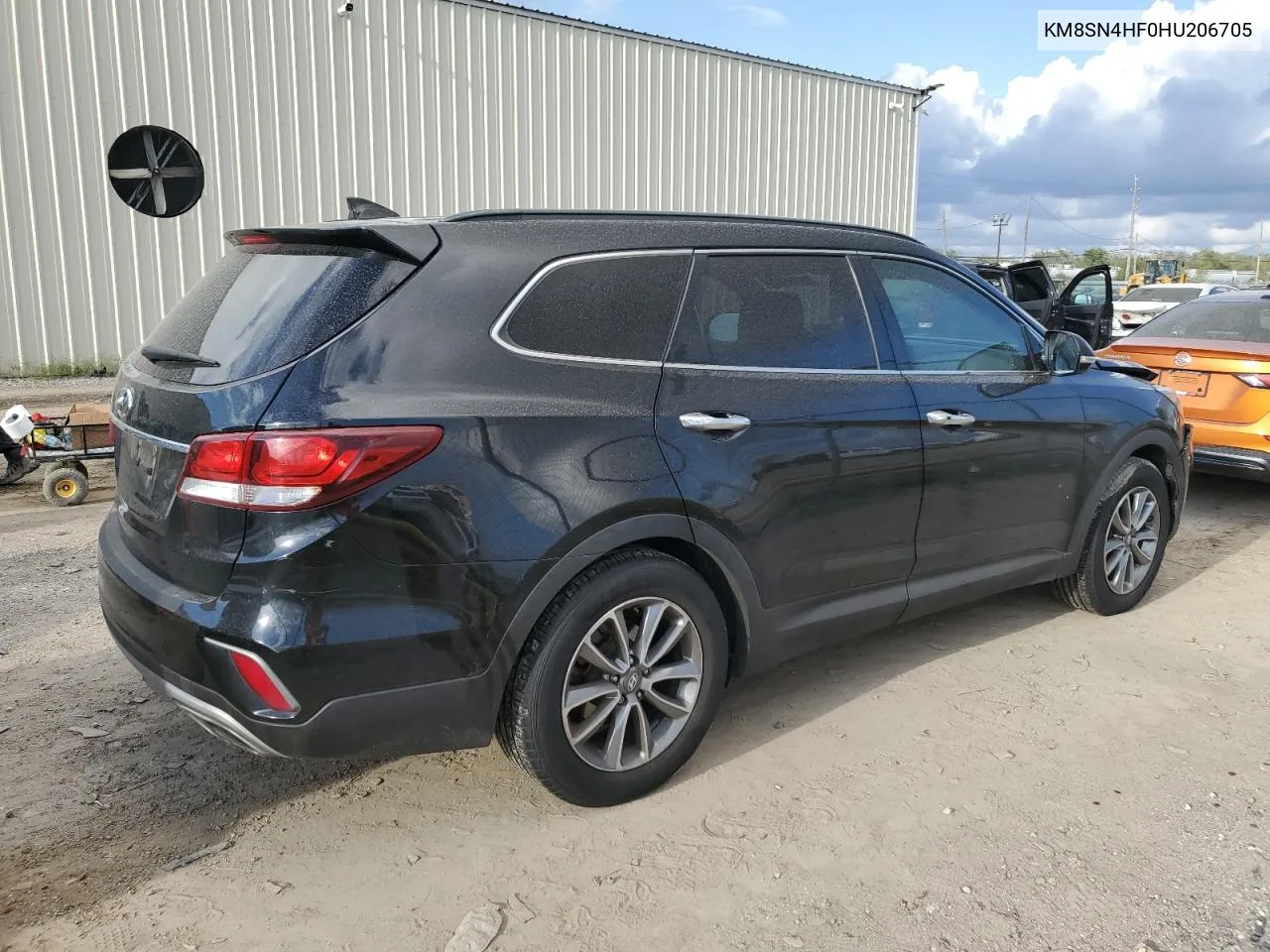 2017 Hyundai Santa Fe Se VIN: KM8SN4HF0HU206705 Lot: 79732764