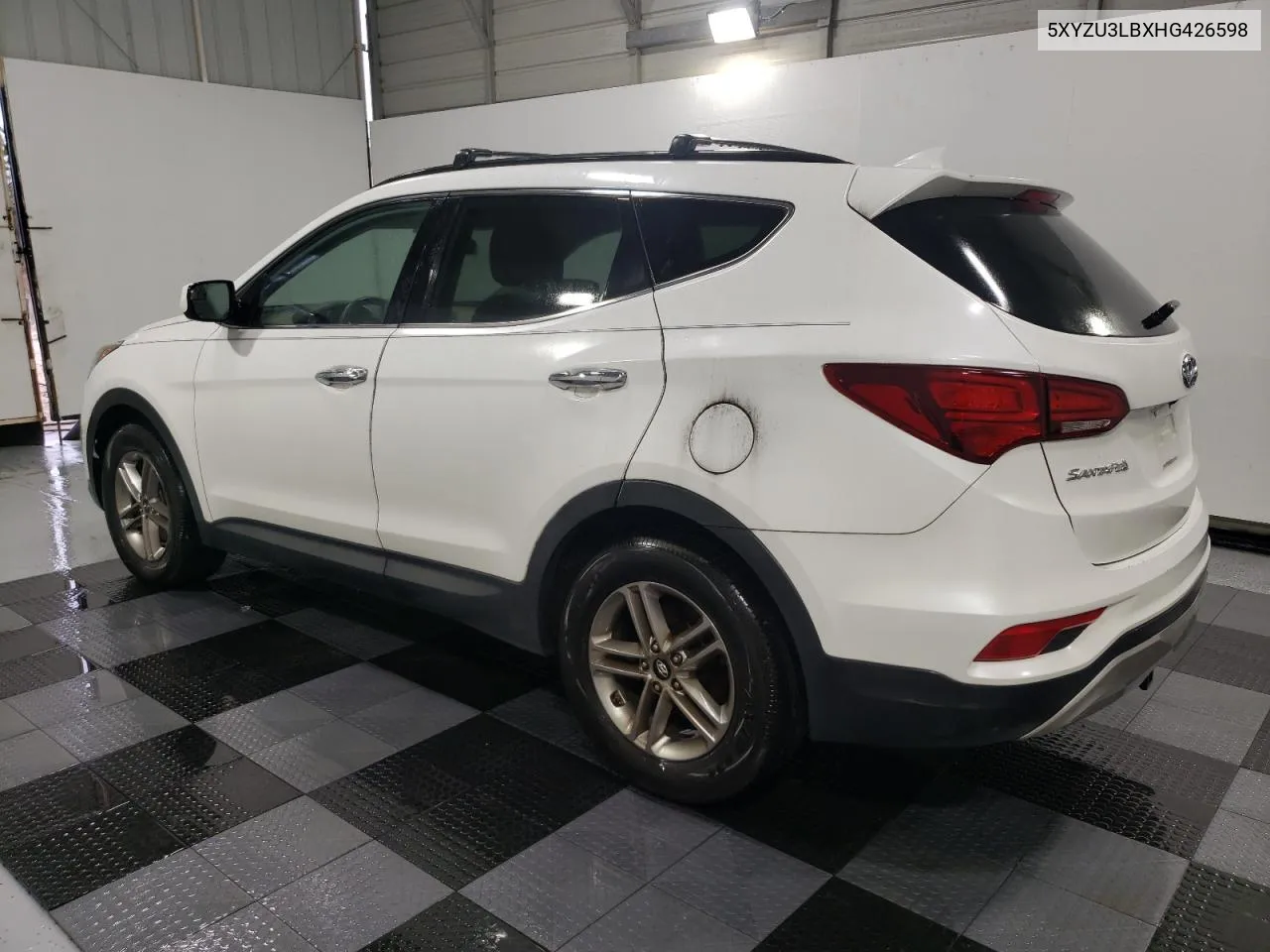 2017 Hyundai Santa Fe Sport VIN: 5XYZU3LBXHG426598 Lot: 79741554