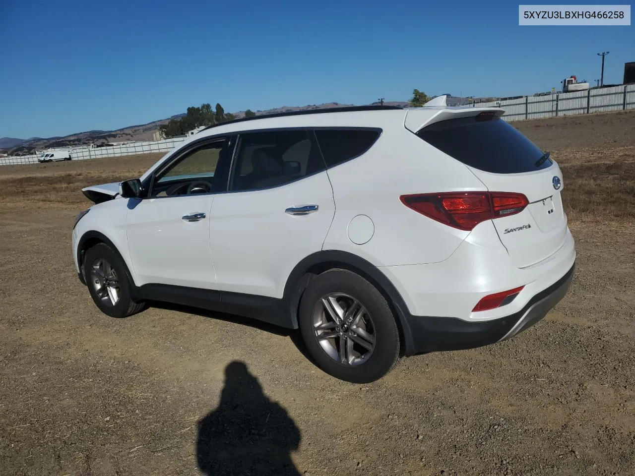 2017 Hyundai Santa Fe Sport VIN: 5XYZU3LBXHG466258 Lot: 79923514