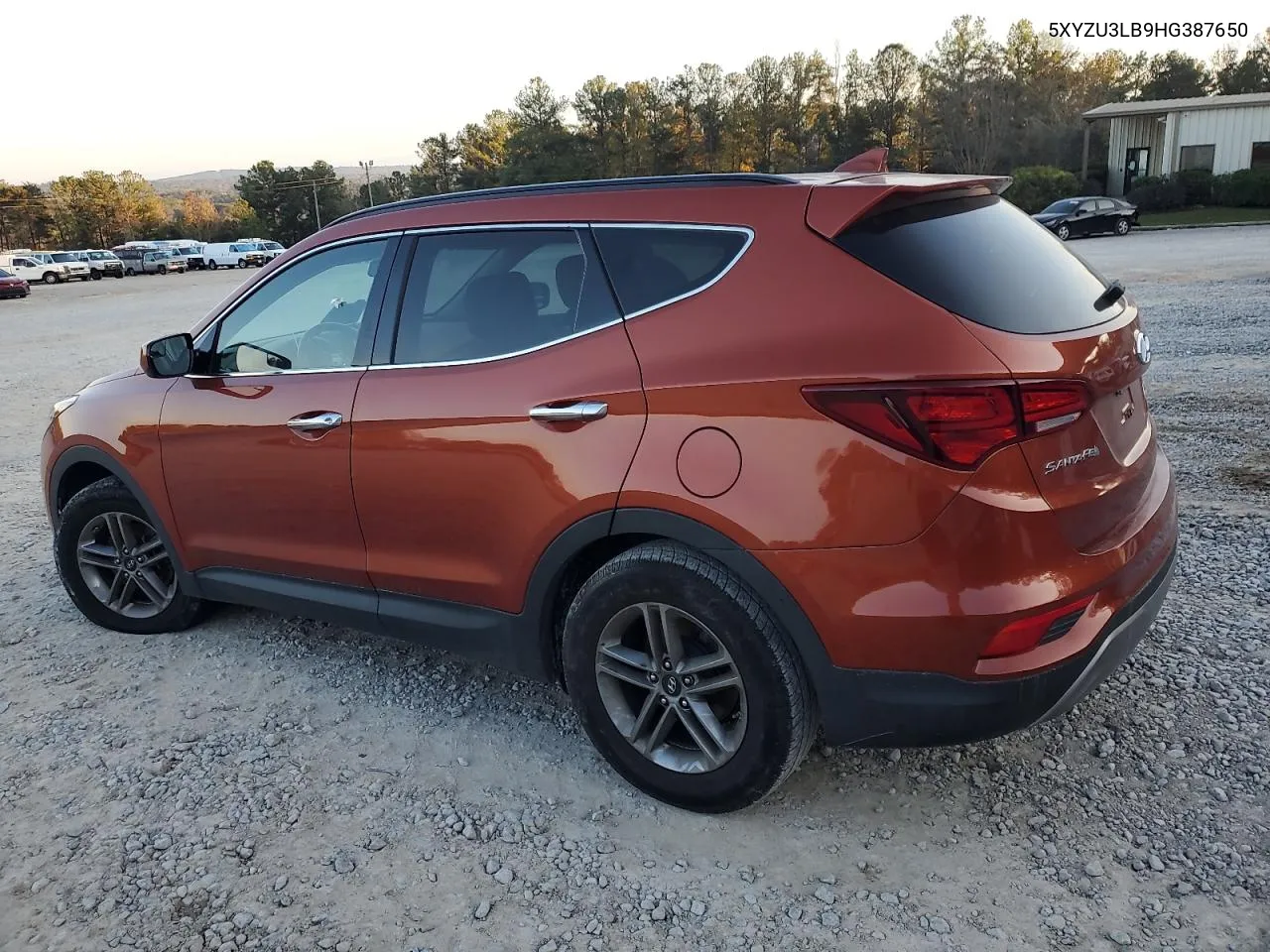 2017 Hyundai Santa Fe Sport VIN: 5XYZU3LB9HG387650 Lot: 79931564