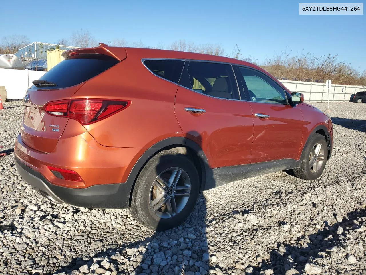 2017 Hyundai Santa Fe Sport VIN: 5XYZTDLB8HG441254 Lot: 79943114