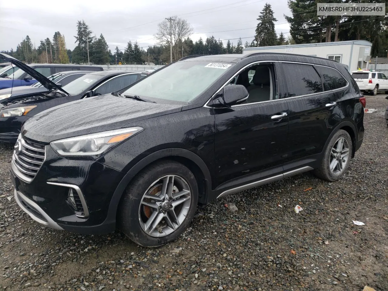 2017 Hyundai Santa Fe Se Ultimate VIN: KM8SRDHF3HU225463 Lot: 80131054