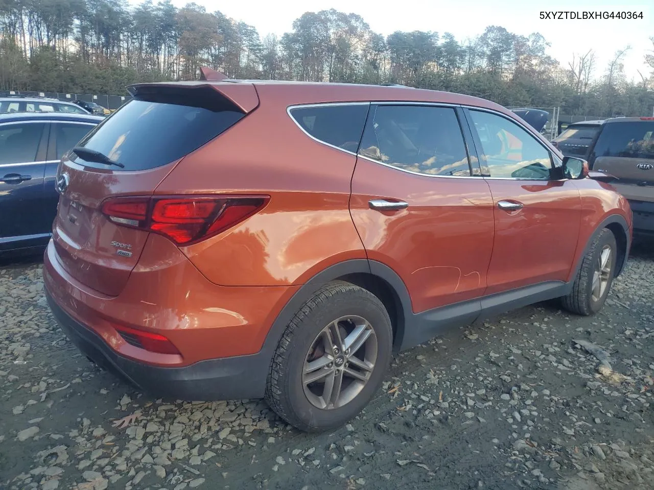 5XYZTDLBXHG440364 2017 Hyundai Santa Fe Sport