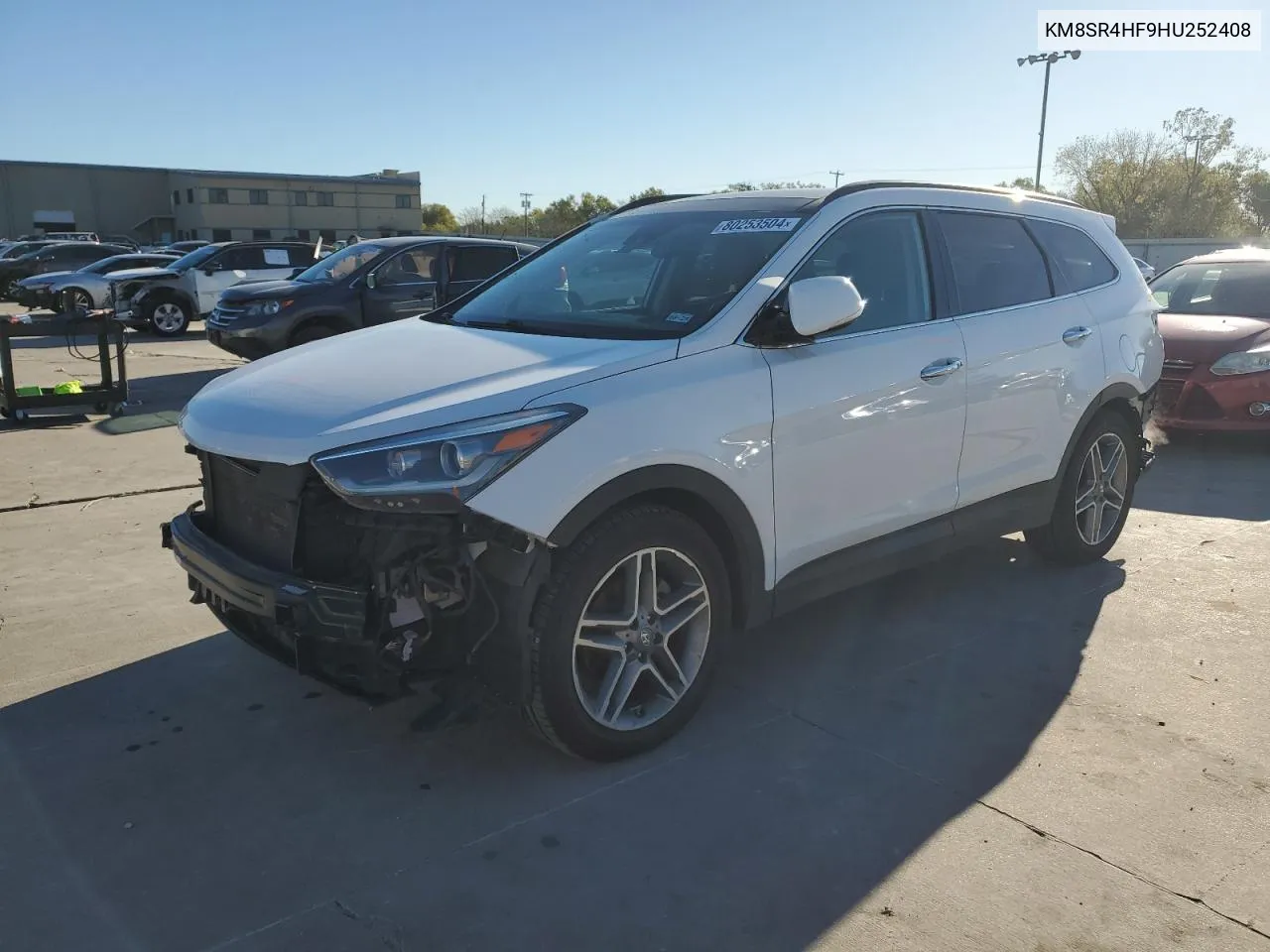 2017 Hyundai Santa Fe Se Ultimate VIN: KM8SR4HF9HU252408 Lot: 80253504