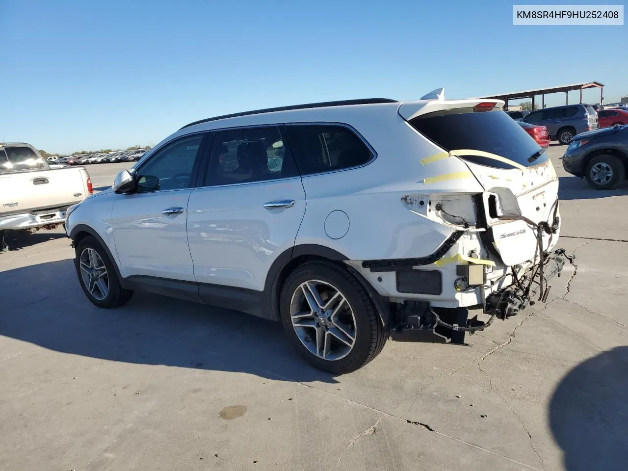 2017 Hyundai Santa Fe Se Ultimate VIN: KM8SR4HF9HU252408 Lot: 80253504